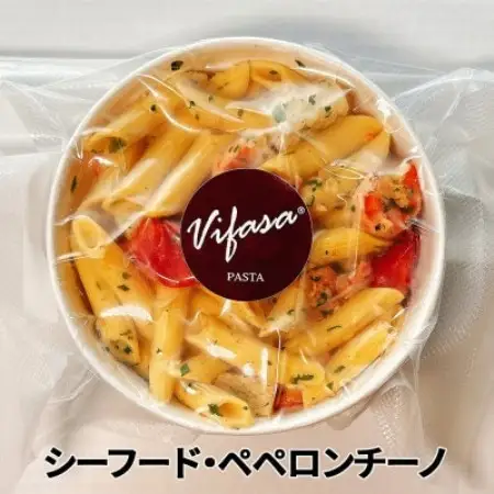 レンジで簡単!手作り本格冷凍パスタ 2食セット(シーフードペペロンチーノ＆濃厚きのこクリーム)【配送不可地域：離島】【1735931】