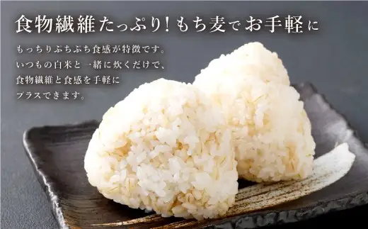 【はくばく】国産もち麦 800g×6袋 もち大麦 穀物 食物繊維 ご飯 ごはん 山梨県 中央市 送料無料