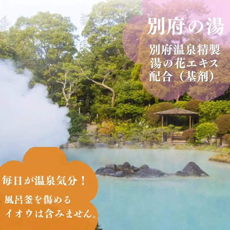 別府の湯 60g × 8袋 3箱 贈答用スリーブ SG-3C 贈答用 ギフト 小分け プチギフト 湯の花 湯の花エキス 冷え症 入浴剤 別府温泉 ヤングビーナス お風呂 薬用 温泉気分 温浴 肌 父の日ギフト 岐阜県 坂祝町 F6M-386