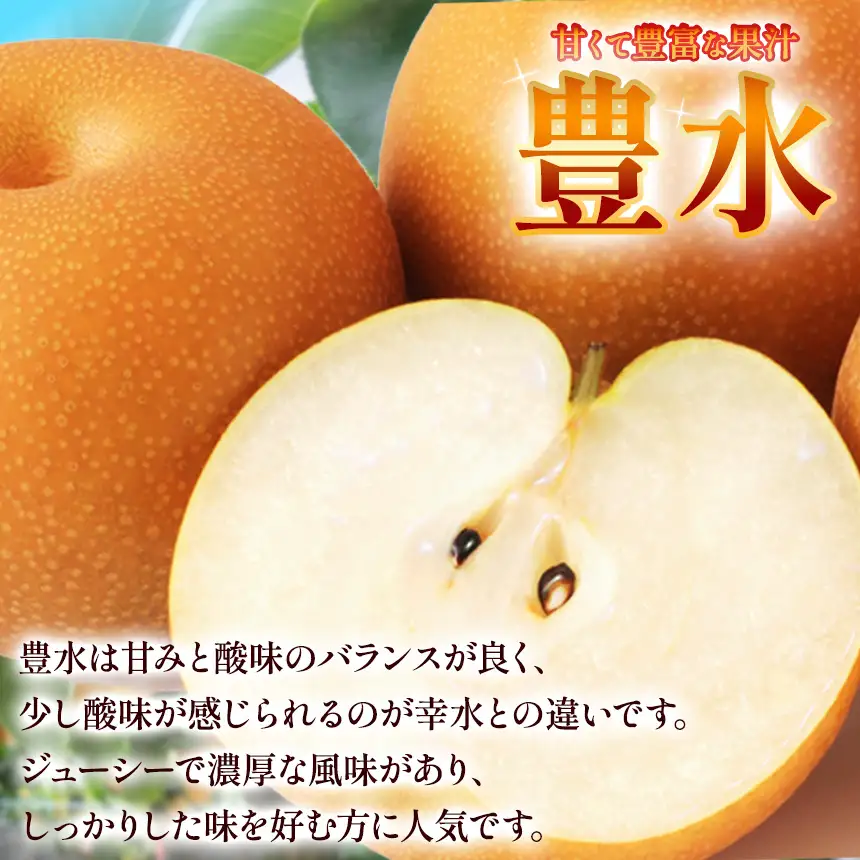 【栃木県共通返礼品】梨 豊水 5kg｜栃木県 那珂川町 送料無料