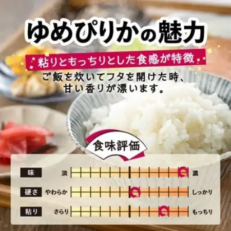 【先行予約】令和8年産新米 皇室献上米 北海道産 ゆめぴりか 5kg 精米 美味しいお米【1739691】