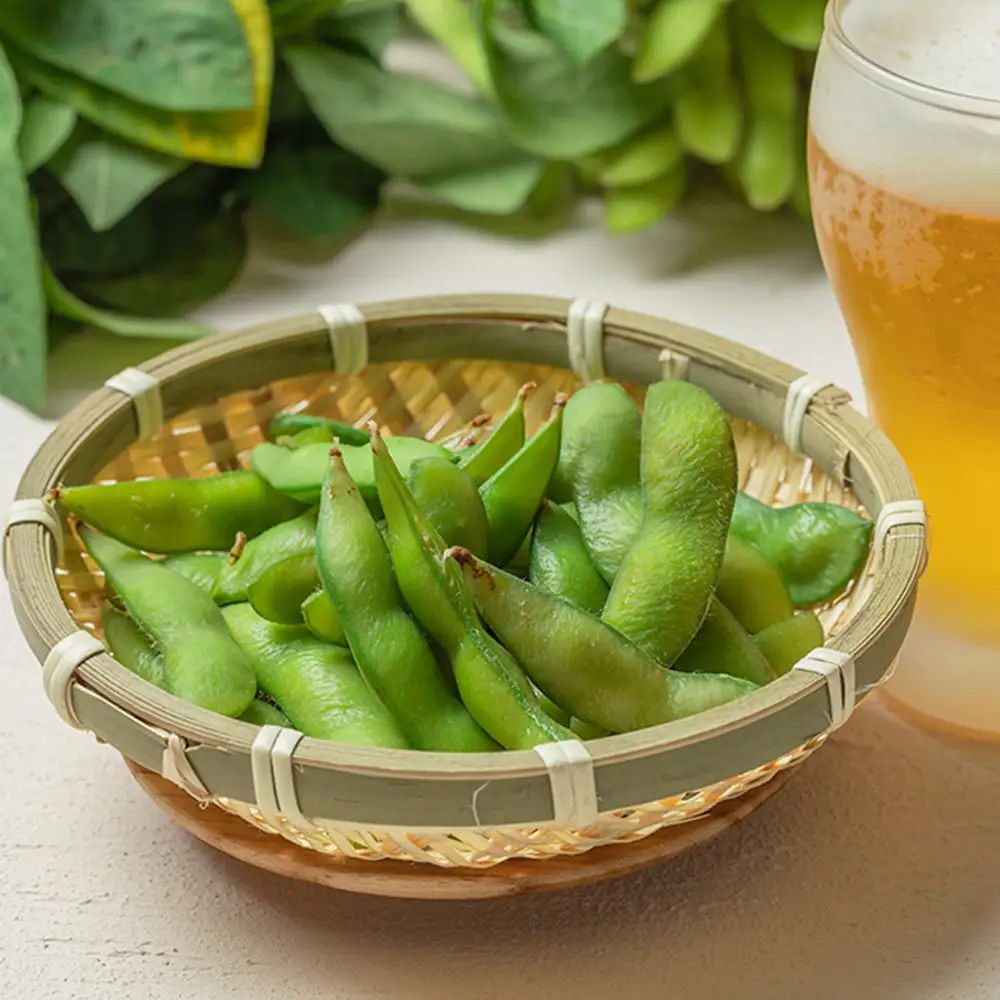 枝豆の聖地・千葉県野田市産！枝付き枝豆 約2kg ／ 枝豆 枝付き 枝豆2kg 産地直送 大莢 甘み濃厚 食べ応え ぷっくり豆 おつまみ BBQ 家飲み 新鮮 野菜 旬の味覚 千葉県 No.404