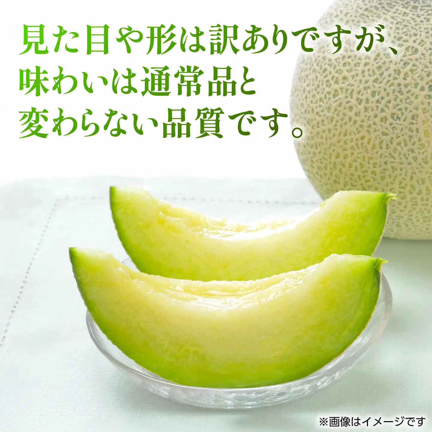 【先行予約】訳あり 肥後グリーン メロン 2玉入り【くまふる】[ZBG090]