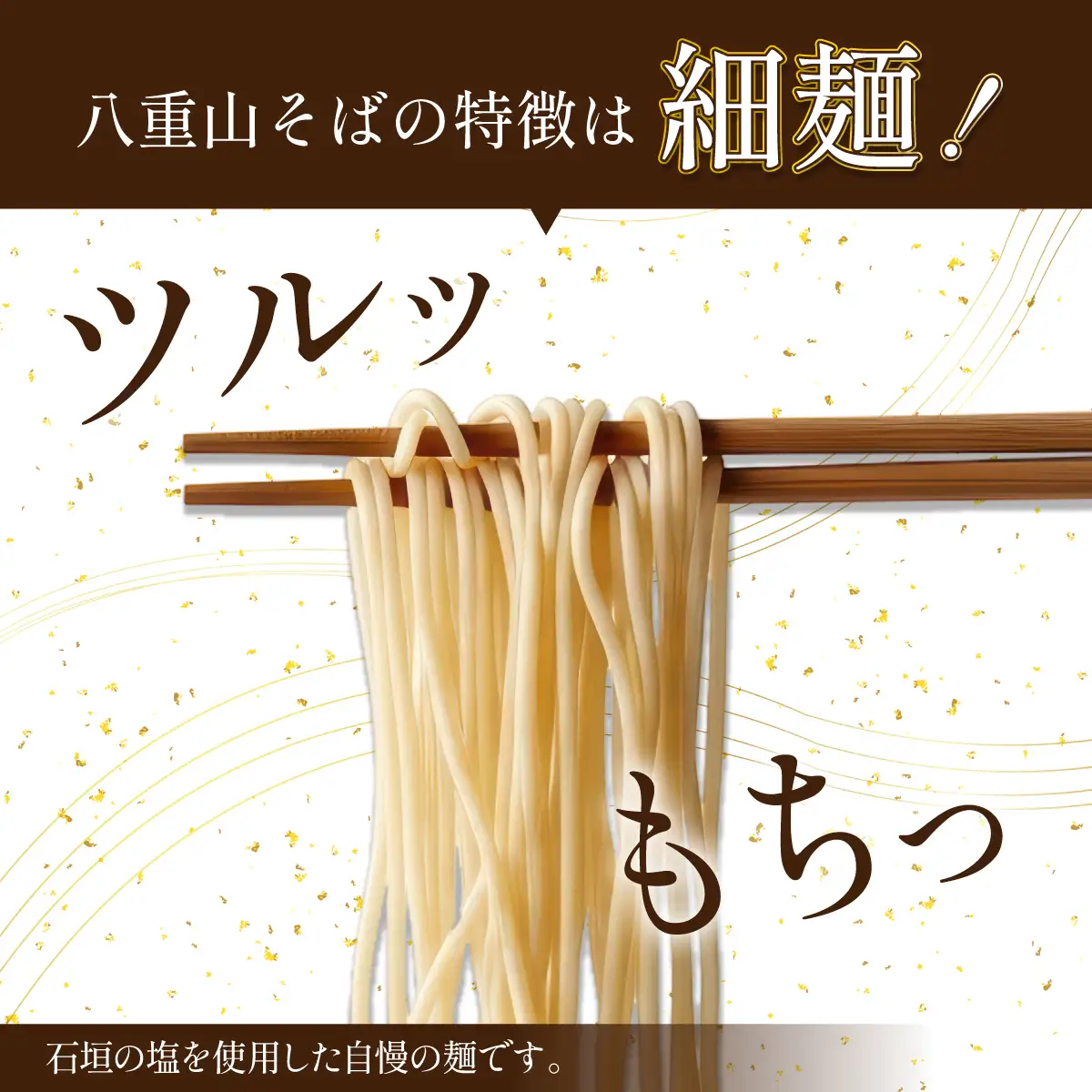 ＜お試し＞ 沖縄そば (八重山そば) 3食セット 石垣島から直送！本場の味をお試し