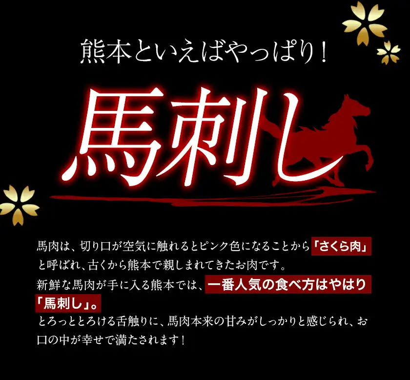 上赤身 馬刺し 200g 南阿蘇L (桜屋)《30日以内に出荷予定(土日祝除く)》 熊本県 南阿蘇村 送料無料 肉 馬肉 馬さし 赤身 刺身