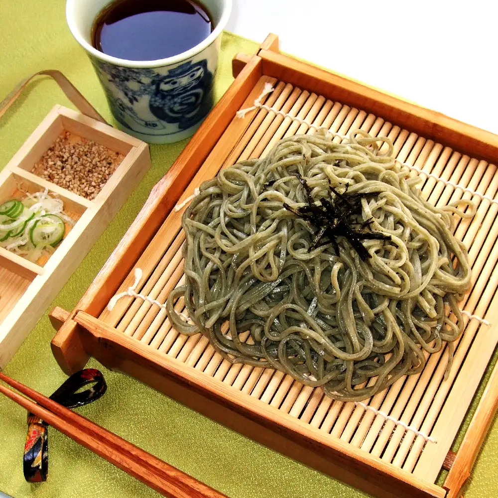 蔵のまち よもぎそば　30入　蕎麦　そば　ギフト　人気　お土産　グルメ　【07208-0888】