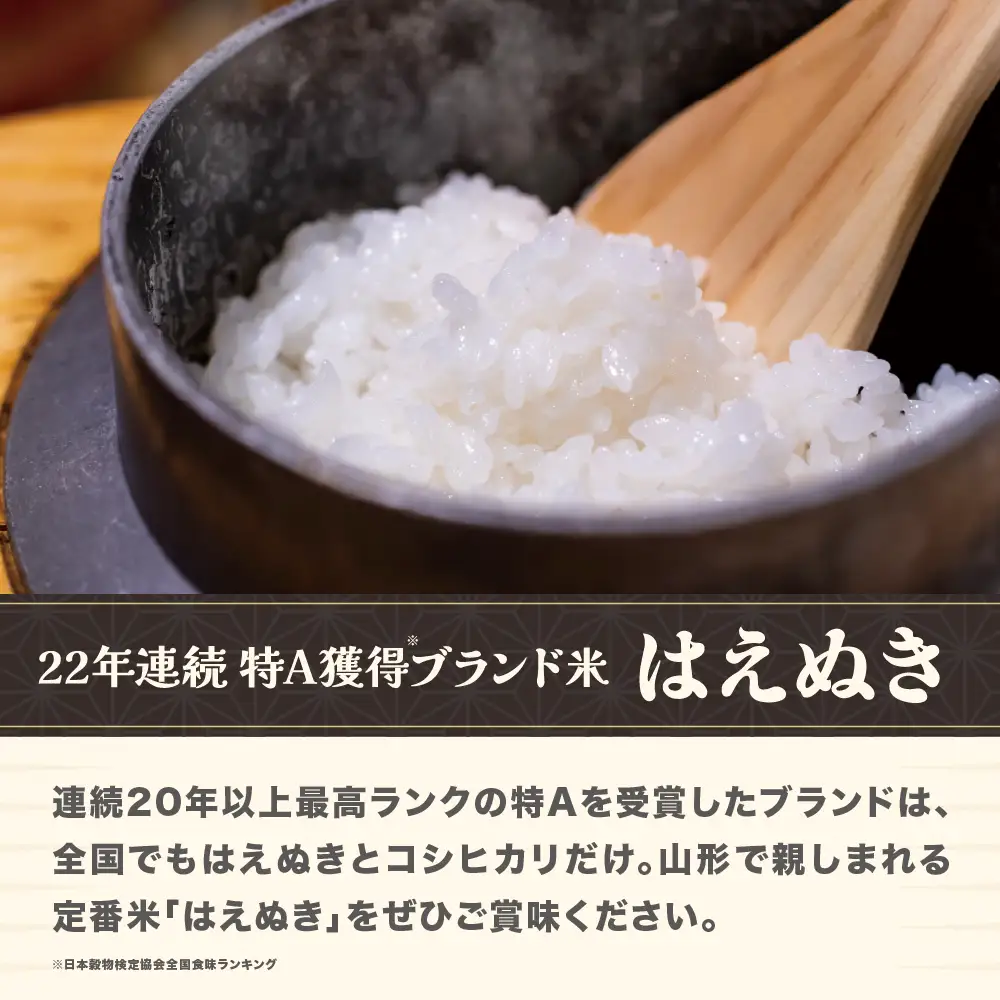 新米 令和8年産 玄米 はえぬき 10kg ja-hagxb10