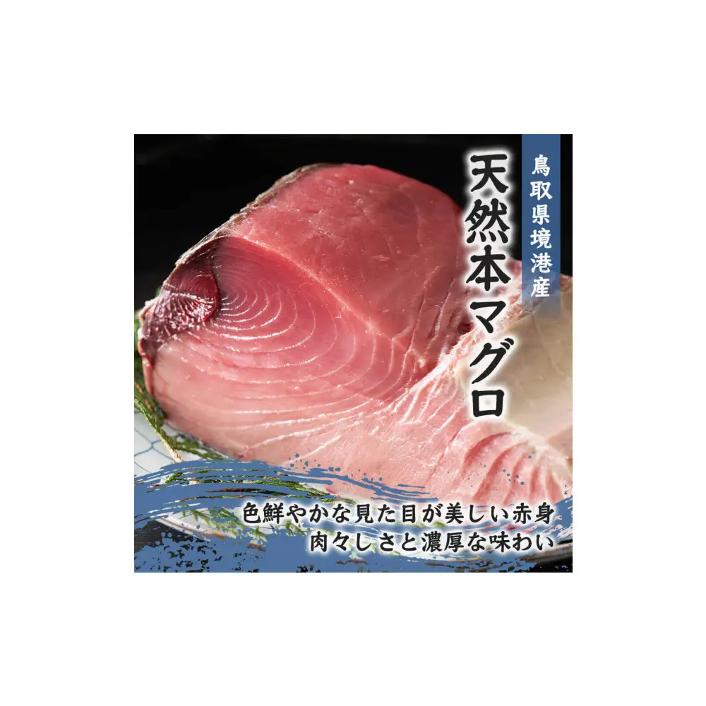天然本マグロ(黒マグロ)　赤身300～400g
