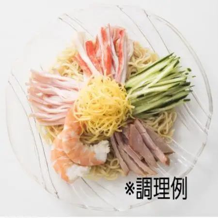 夏麺　冷やし中華醤油たれ　2人前×6袋【配送不可地域：離島】【1739938】