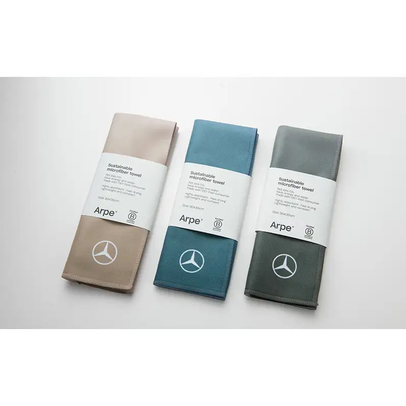 Arpeハンドタオル ブルー  メルセデス ベンツ Mercedes-Benz