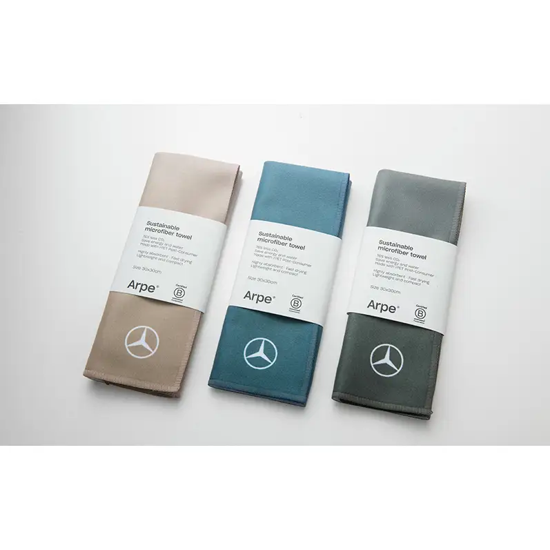 Arpeハンドタオル グレー  メルセデス ベンツ Mercedes-Benz