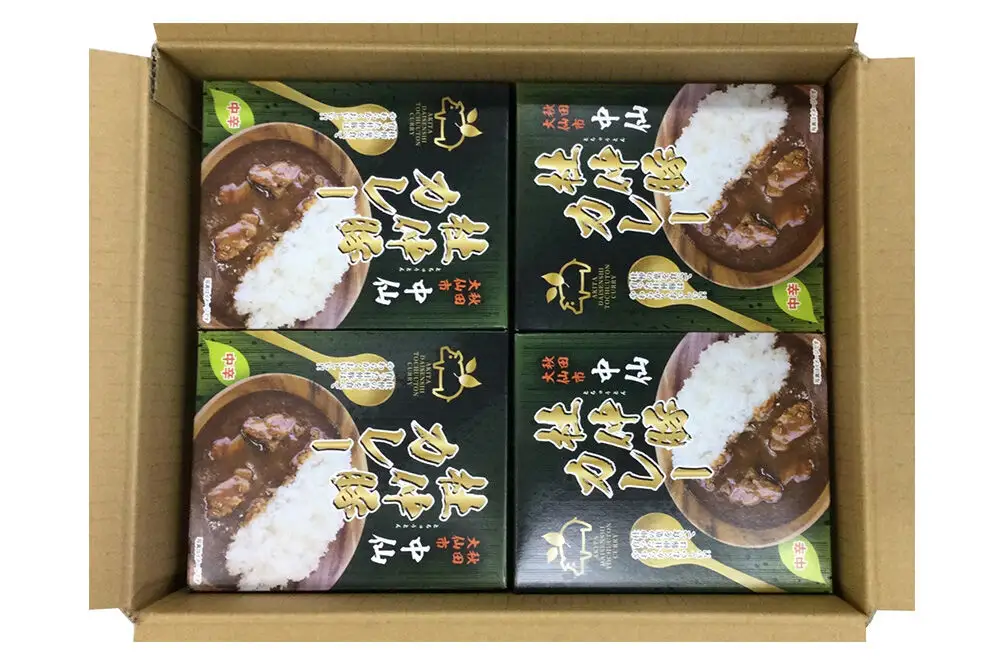カレー 中仙の杜仲豚カレー 中辛 12食 セット 物産中仙 秋田県 大仙市