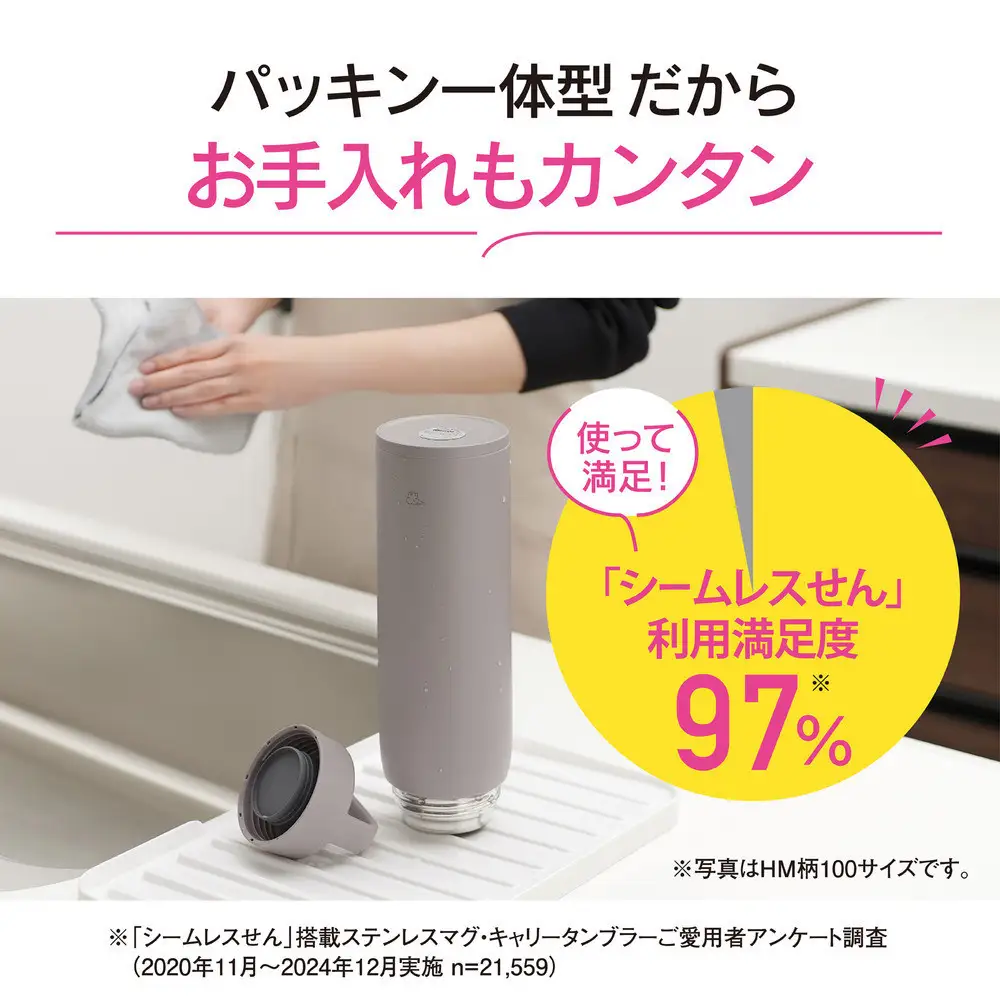 象印 ステンレスマグ SUDA100-AM フロストブルー