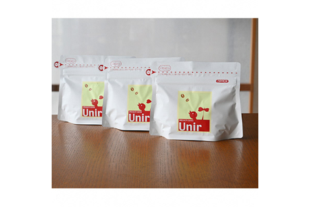 Unir厳選スペシャルティコーヒー 豆100g×3種セット [0999]
