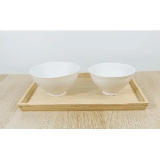 有田焼 スノー (大・小ペア)  夫婦茶碗 【三光堂】茶碗 ちゃわん ご飯茶碗 おしゃれ モダン 白 結婚祝い 新生活 軽い 可愛い ギフト A22-114