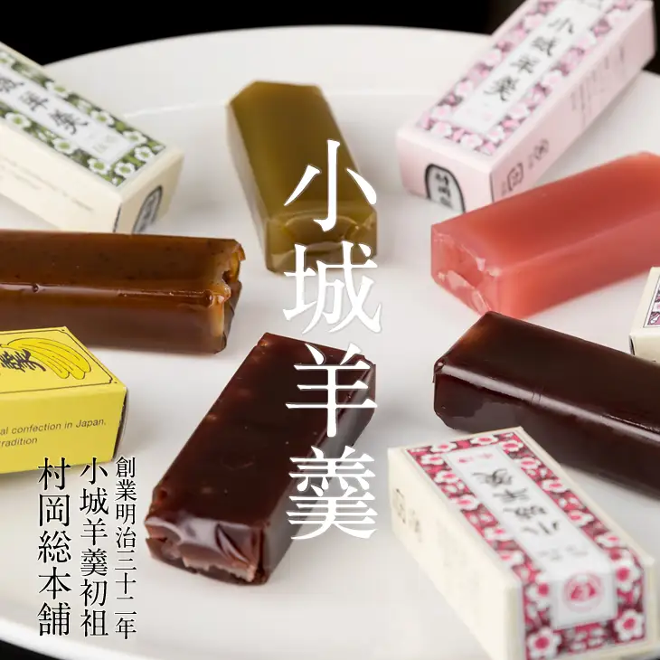 小型小城羊羹 12本詰 羊羹 和菓子  A085-025