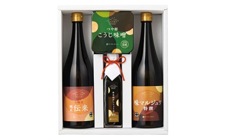 〈山形の極み〉丸十大屋特撰しょうゆ・味噌セット F2Y-0816