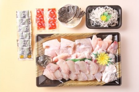 【淡路島3年とらふぐ】梅　ふぐ鍋セット（5～6人前）