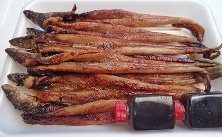 穴子 先行予約 山銀商店 白焼き ・ かば焼き あなご セット （合計約600g)