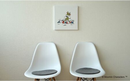 MOOMIN(ムーミン) ファブリックフレーム Sサイズ(スナフキン) キャラクター インテリア 絵画 HNNA022