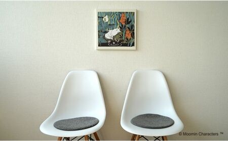 MOOMIN(ムーミン) ファブリックフレーム Sサイズ(ムーミン) キャラクター インテリア 絵画 HNNA025