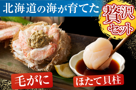 毛かに・ほたて貝柱セット C-30043