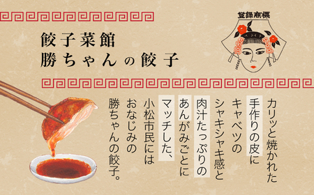 餃子菜館 勝ちゃん 餃子 8人前