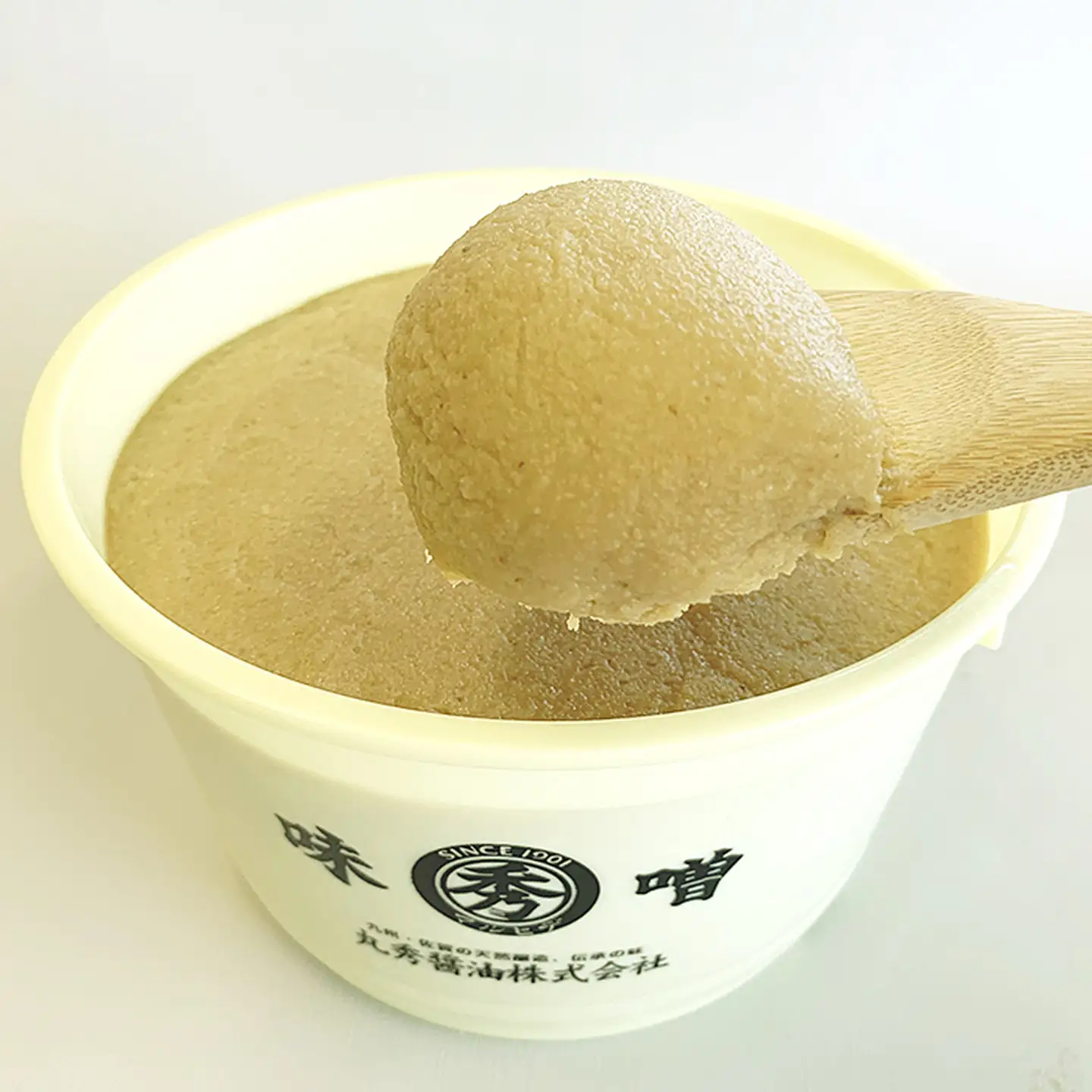 丸秀醤油 佐賀県産 米みそ 味噌 白味噌2kg B110-033