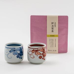 【伊万里焼】伊万里茶とペア湯呑セット 070-H958