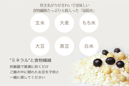 食物繊維 たっぷり ６穀入った 禄穀米 ふるさと納税 ふるさと 米 コメ こめ おこめ ギフト プレゼント お祝い返礼品 三重米 お米 精米 こしひかり コシヒカリ うるち米 もち米 ブランド米 国産 雑穀米 ブレンド 豆ごはん 3合 玄米 大麦 もち米 もっちり Q3