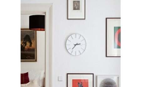 Edge Clock/ホワイト（AZ-0115 WH）Lemnos レムノス 時計 インテリア  FAD-0279