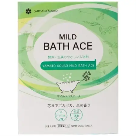 癒しの入浴剤!薬用酵素入浴剤「マイルドバスエース」1箱(25g×30包)【1116956】