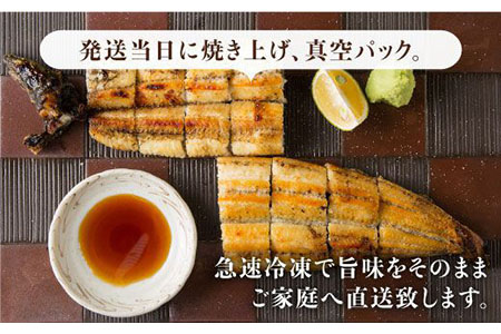 【6回定期便】国産うなぎ蒲焼 3枚セット [FAD007]