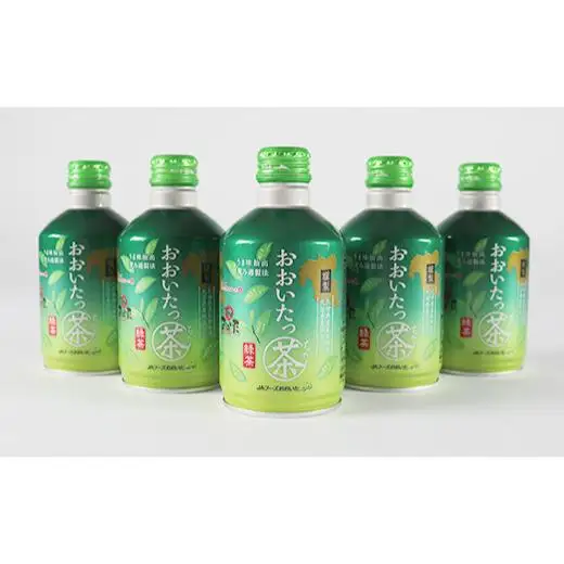 お茶 緑茶 24本 大分県産 茶葉 使用 ボトル缶 缶 ／ おおいたっ茶 275ml×24本＜131-008＞