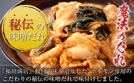 上ミックスホルモン（みそ味）500g×3袋（4人前×3袋）計1.5kg ／ ホルモン [aw001-a002]