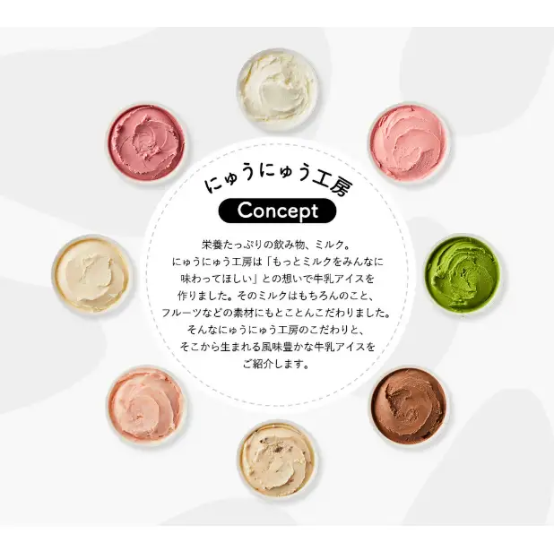 【おまかせフレーバー】【累計1.8万個突破！】アイスクリーム詰め合わせ（10個）012AE01N.／アイス スイーツ デザート 牛乳アイス ミルク にゅうにゅう工房 冷凍 セット 冷菓　
