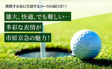 ゴルフ場 千葉 市原京急カントリークラブ 平日 セルフプレー ご招待券 3名様 ( N ) ゴルフ 関東 チケット ゴルフ場利用券 プレー券 施設利用券 