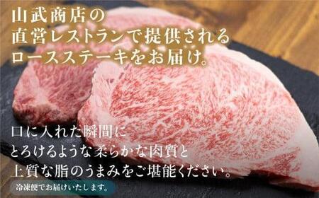 飛騨牛 ロースステーキ 200g×3枚 | 旨味を瞬間冷凍 黒毛和牛霜降り 飛騨高山 山武商店 LZ018VC13