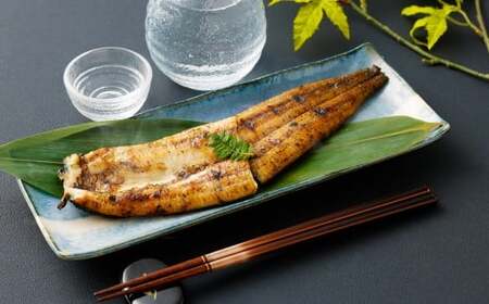 ＜職人手焼き九州産うなぎ 白焼き2尾（4切れ）計260g前後＞翌月末迄に順次出荷【c695_sk_x2】