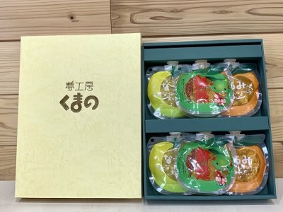 【果肉入り贅沢みかんゼリー6個（3種各2個詰め合わせ）】化粧箱【kmkn0064】