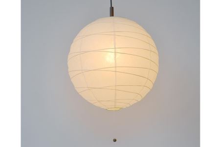D29-07 【和紙照明】2灯ペンダントライト クロス PN2-45 美濃紙