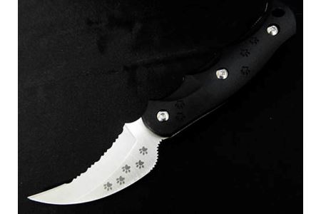 H35-12 サビニャイフ9 SHARK-RAY （シャークレイ）スナネコver ブラックFRN