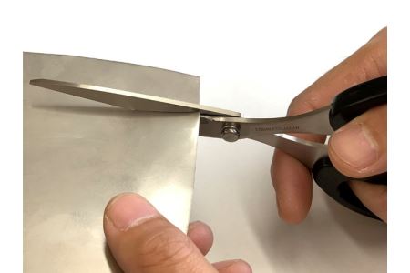 工具用ハサミ アームレスラーハードストレートロング(AW-190HS)　工具 はさみ　鋏　クラフト　園芸　盆栽 日本製 ハサミ 工具用ハサミ 工具用バサミ ガーデニング ゴム切り レザー切り 万能 シンプル CANARY キャナリー DIY 正規品　メーカー　メーカ直送　関市　刃物　修理可能　アフターケア 