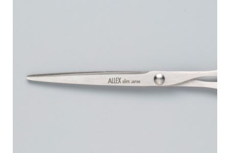 H6-143 ALLEX スリム120【レッド】スリムはさみ（11162R）