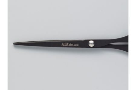 H8-172 ALLEX スリム140 フッ素コート【レッド】スリムはさみ（11164R）