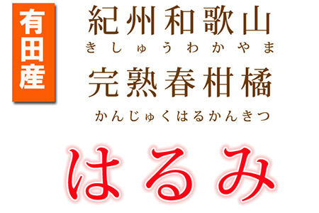 果肉ぷりぷり!完熟はるみ 5kg