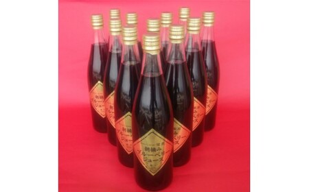 農薬不使用の自然農園 紫屋の【ブルーベリージュース】 12本 （720ml）