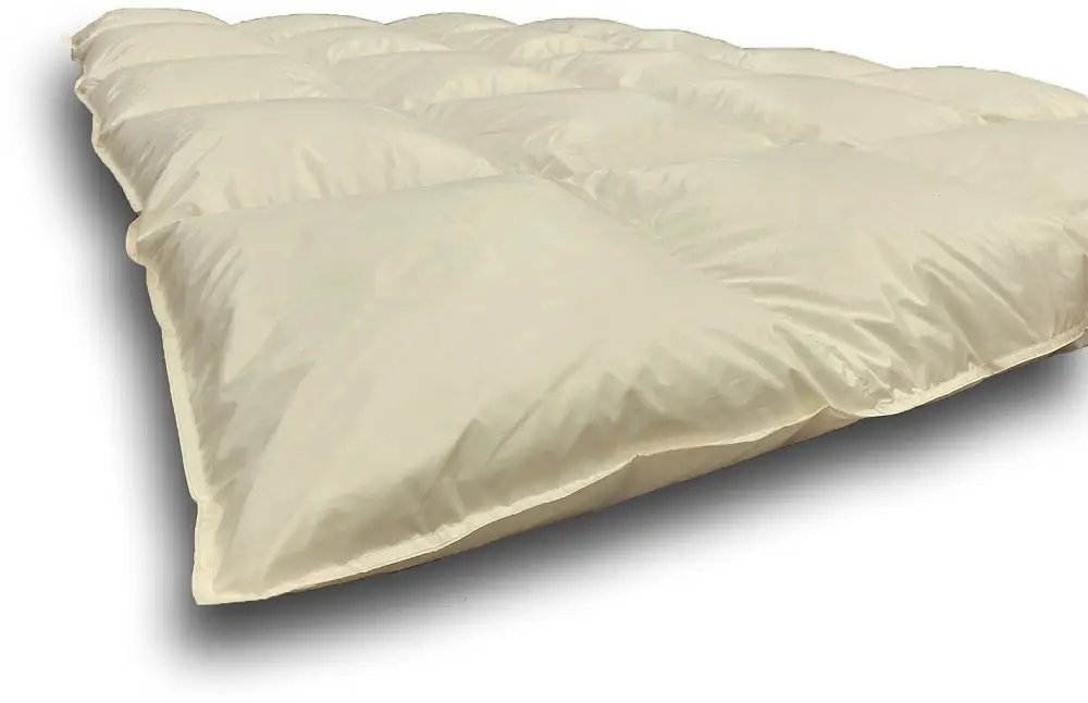 【クイーン】羽毛掛けふとん　ハイパーダウン　２２０ｃｍ×２１０ｃｍ　羽毛布団