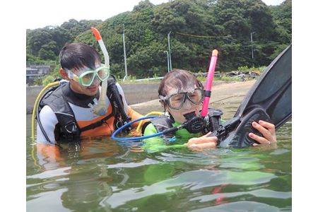 スキューバダイビング　体験　3時間コース　チケット3人分／アクティビティ　三重県　南伊勢町　伊勢志摩
