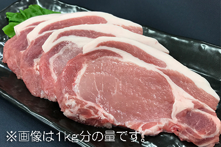 豚肉 豚肉ロース 1.5kg (100g×15枚) ロースとんかつ用 三元豚 米豚 国産 豚肉 冷凍